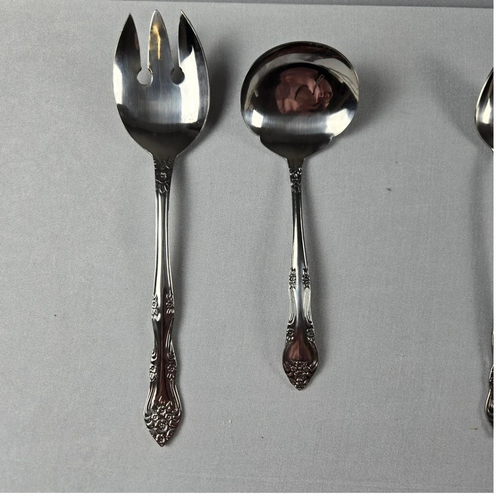 Oneida WM A Rogers Stainless Steel‎ Flatware Lot Forks Spoons Knife Replacement